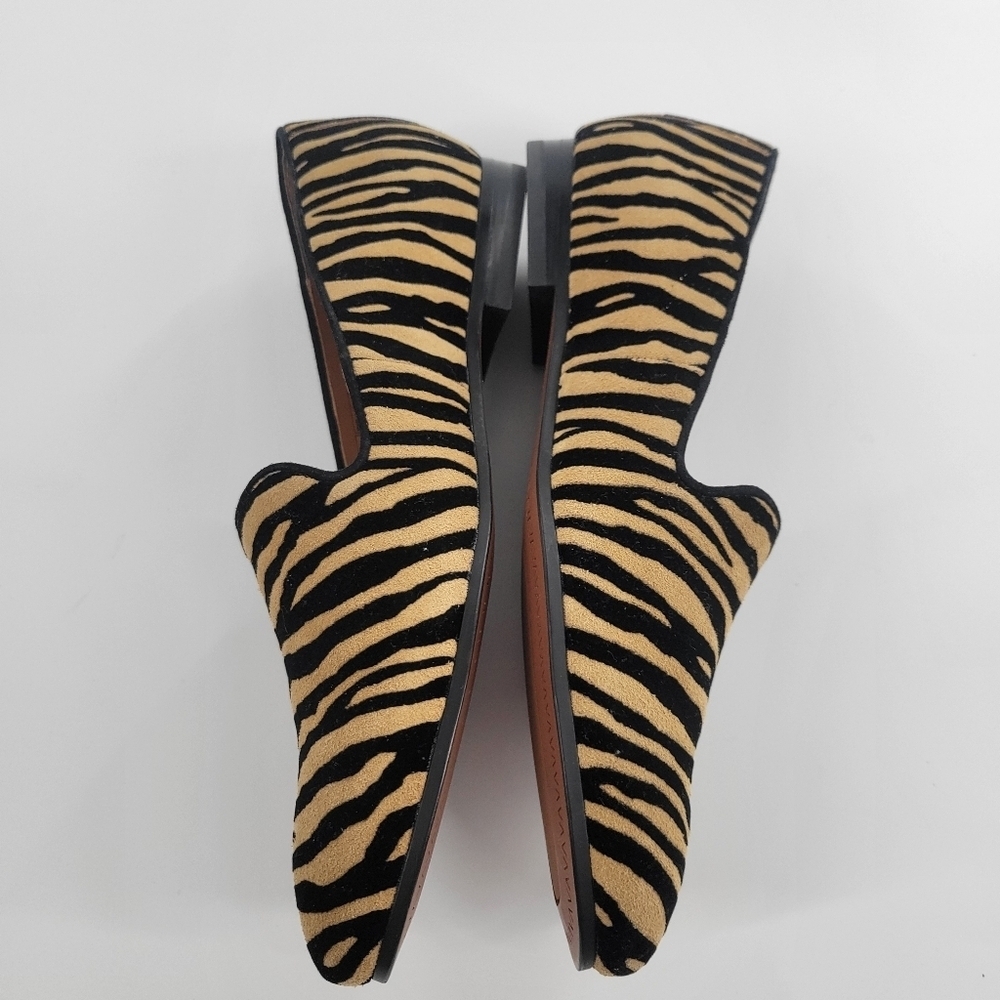 Vionic Willa Tiger Stripe Loafer Slip On Shoes Womens Size 5 US Black Brown - Picture 3 of 5